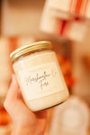 Marshmallow On Fire Candle