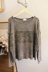 Hailey Curvy Waffle Top